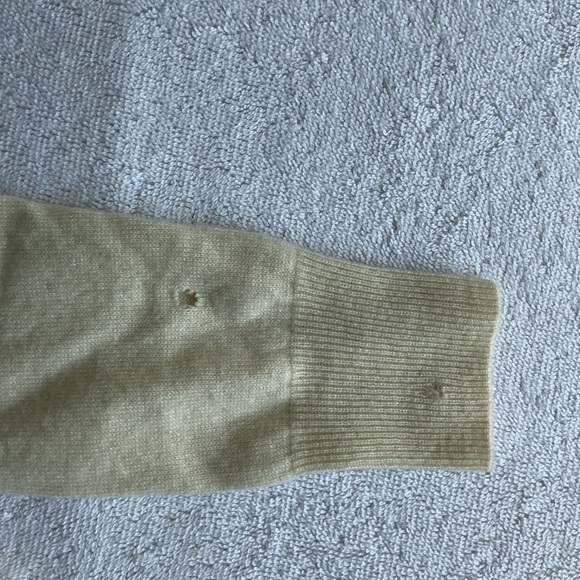 Neiman Marcus Cream and Black Cardigan Sz S - Picture 8 of 10